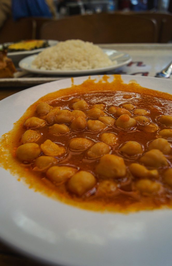 Guiso de garbanzos