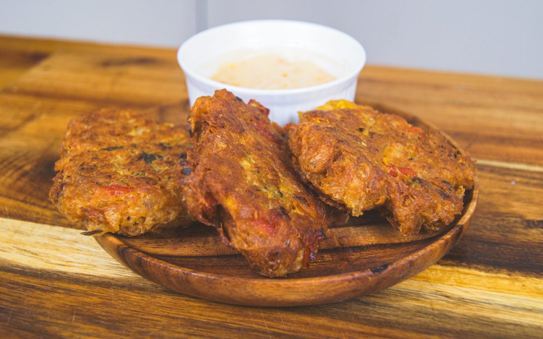 Ackee y Salt Cod Fritters